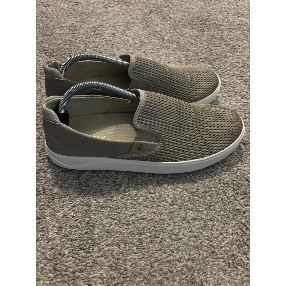 Olukai Lae Ahi Shoes Men 10 Brown Slip On Casual Summer Breathable Walking Beach